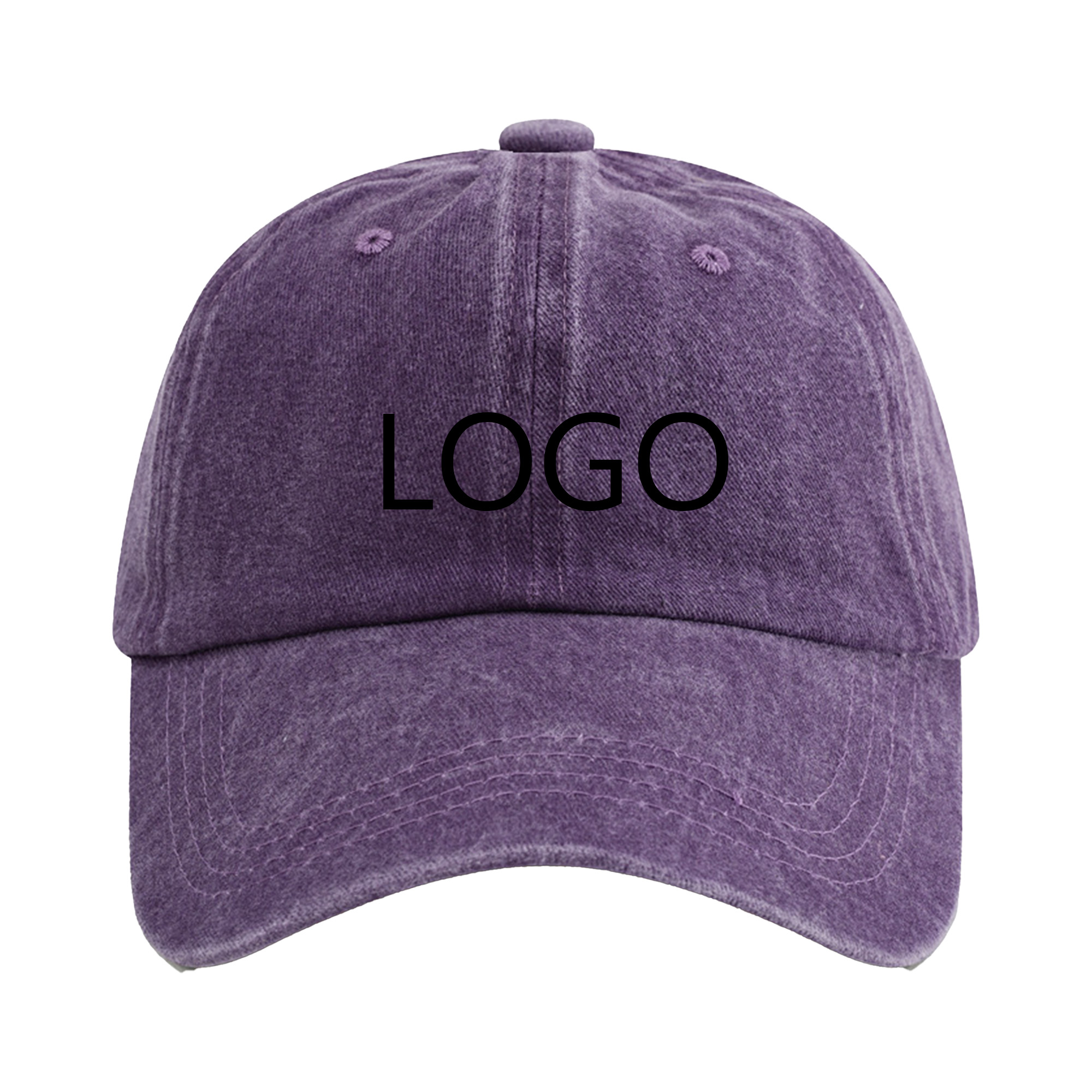 Washed Cotton Baseball Cap 5