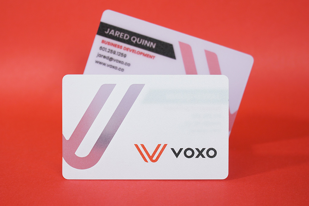 Quick Translucent Plastic Business Cards 2