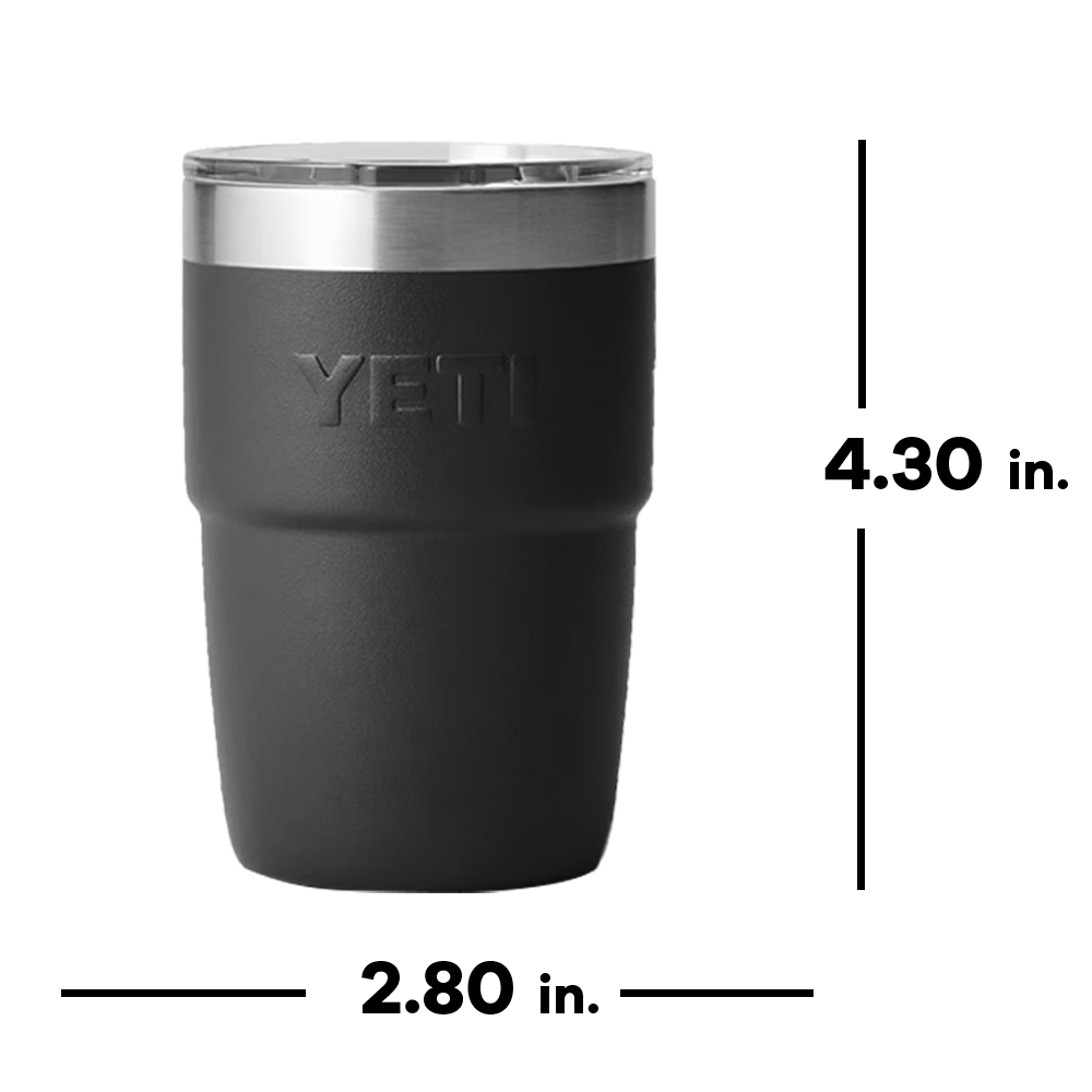 YETI Rambler 8 oz Stackable Cup with DuraSip Ceramic Lining 4