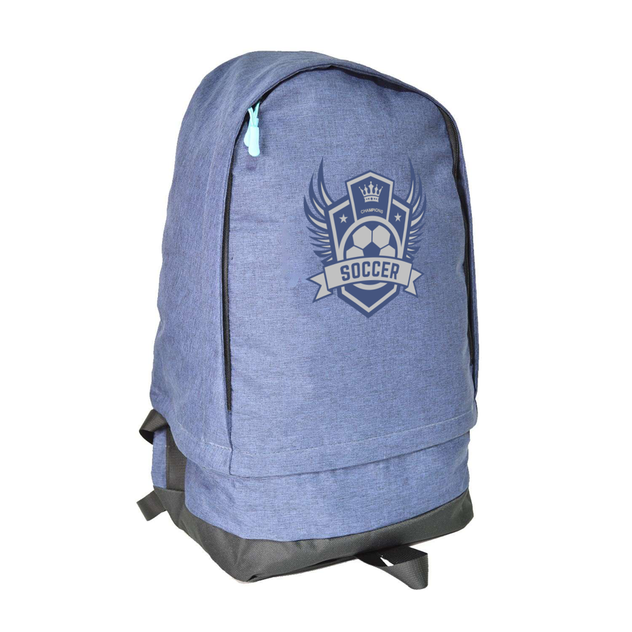 Custom Soccer Backpack w/ Bottom Compartment - 20" 5