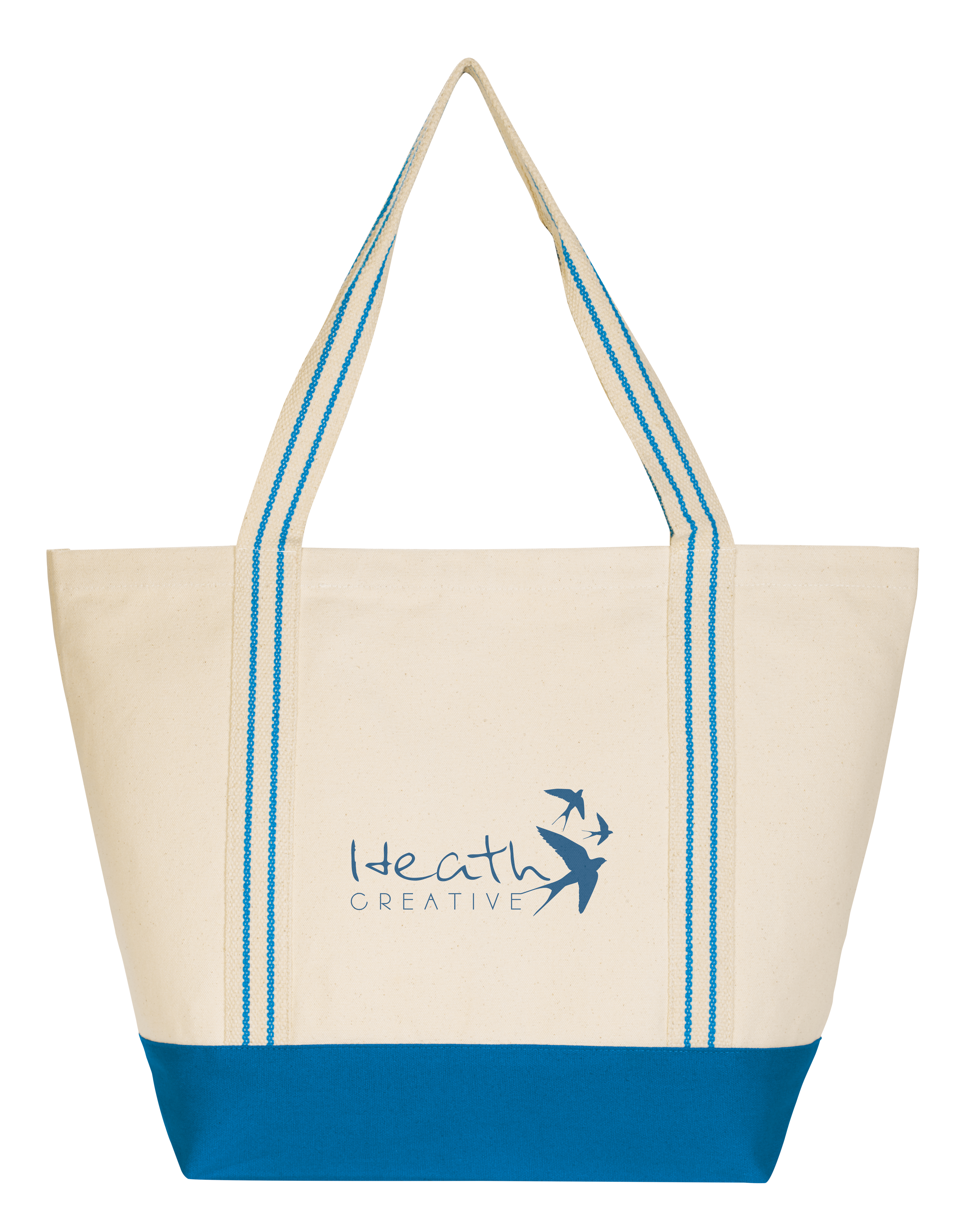 Good Value™ Cotton Travel Tote, custom tote bag with logo imprint 5
