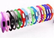 Silicone Bracelet Pedometer 2