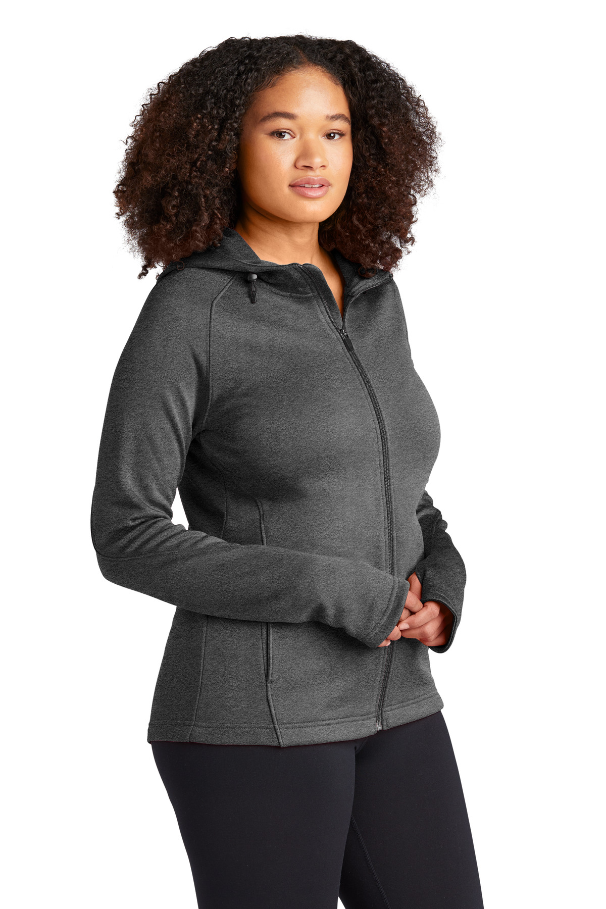 Sport-Tek Women's Tech Fleece Full-Zip Hooded Jacket. L248 24