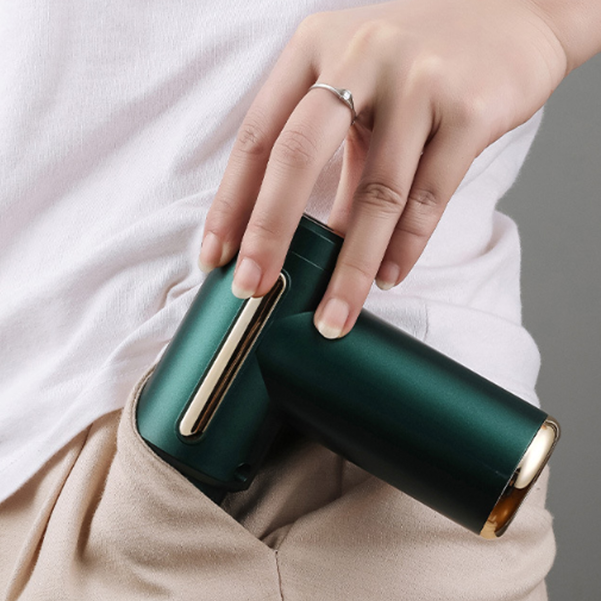 Mini Muscle Massage Gun with 4 Heads for Deep Tissue Relief 3