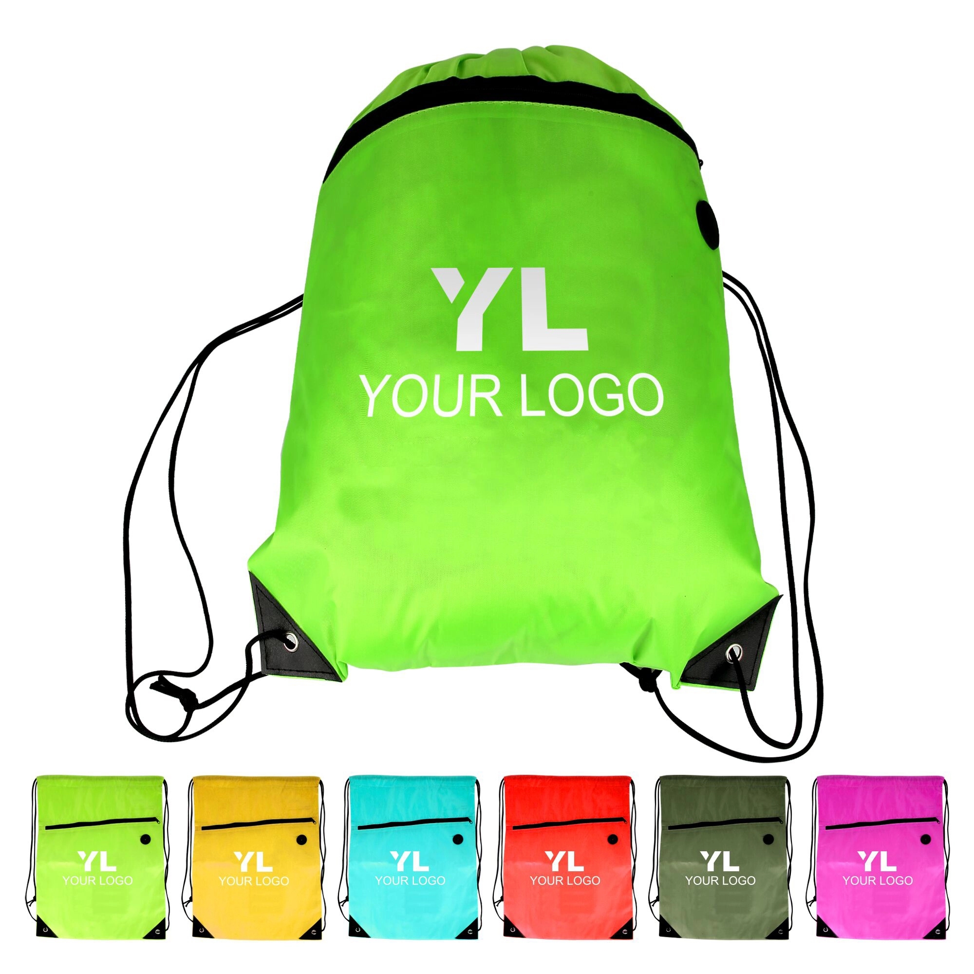 Waterproof Sports Drawstring Bag. MOQ 100 PCS