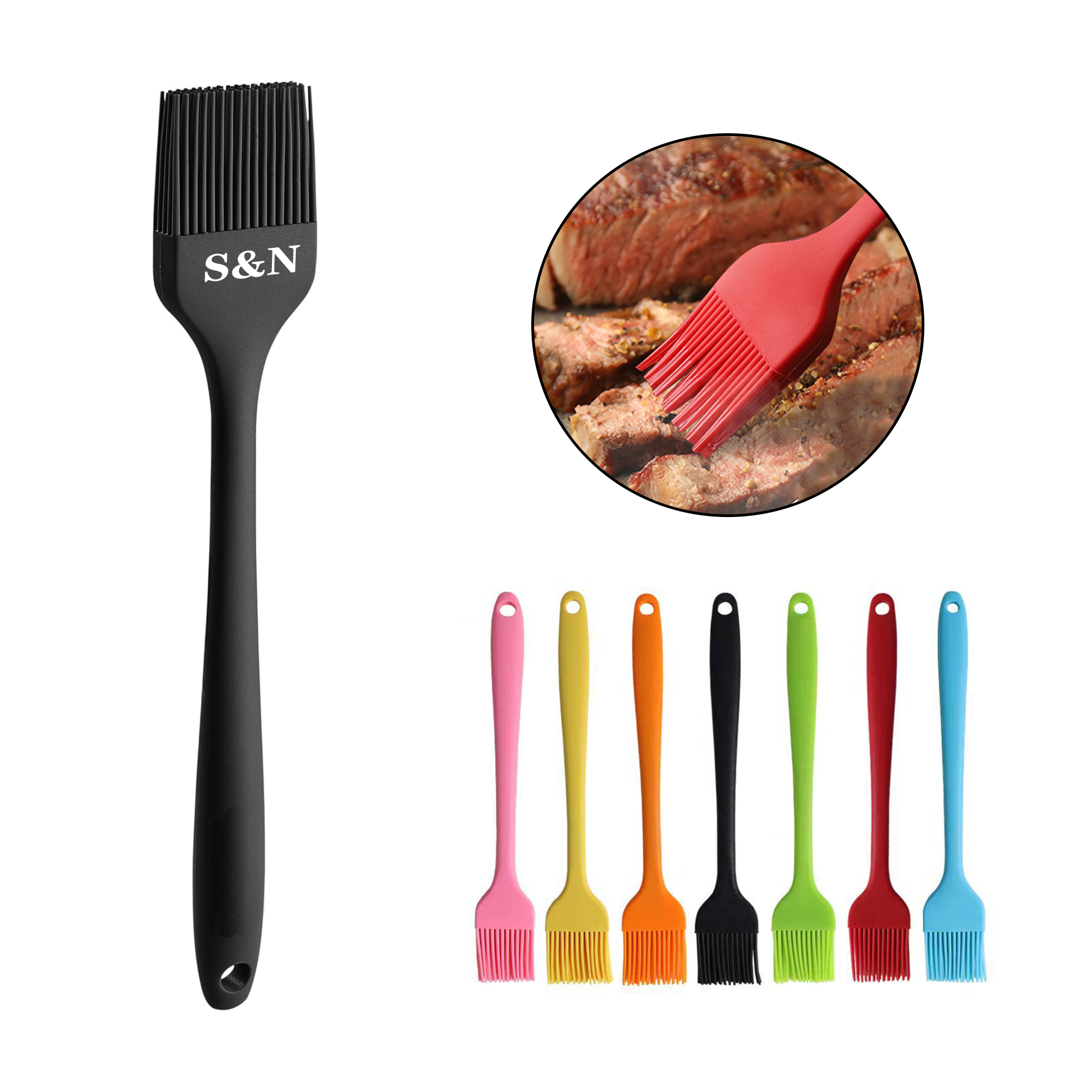 Portable Camping Silicone Grill Brush 2