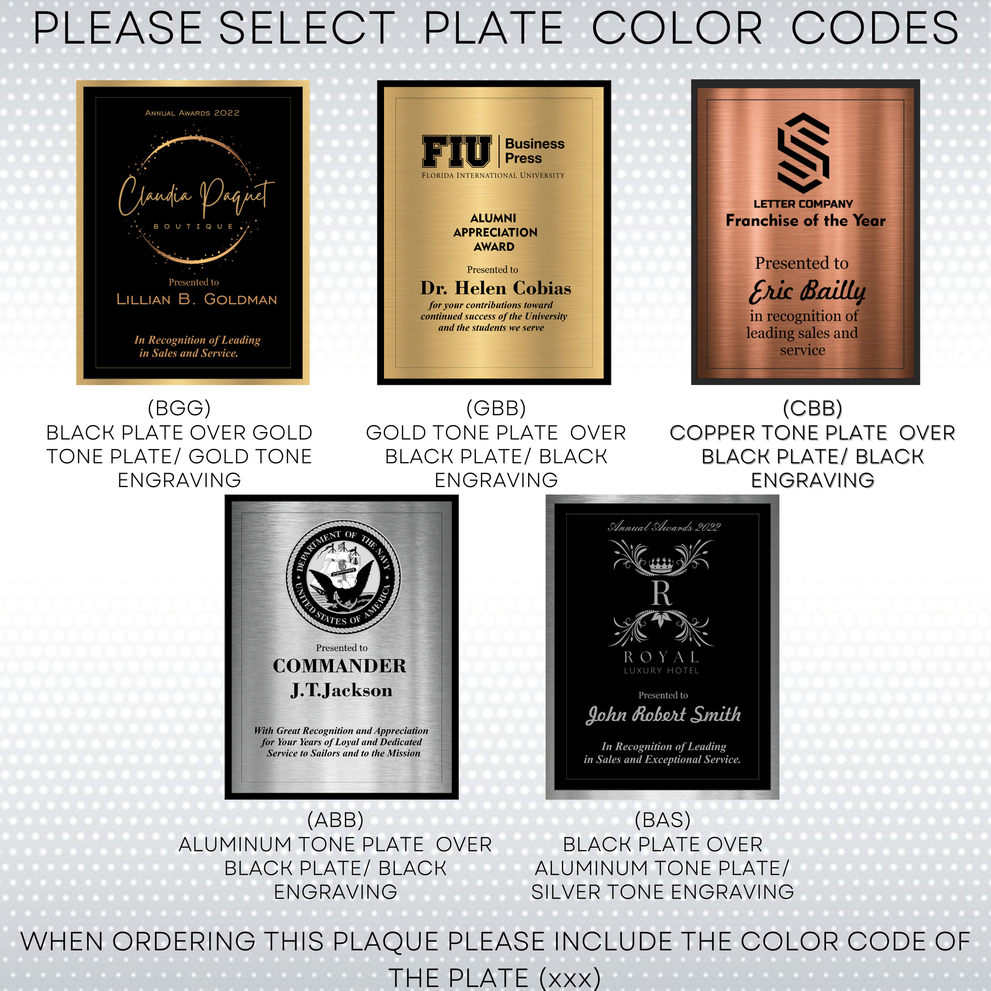 Piano Carbon Fiber Finish Plaque w/Choice of Double Plate 11