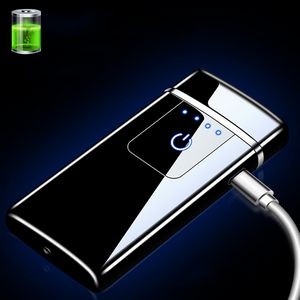 Sleek Electric Arc Lighter With Side Switch And USB Charger 18