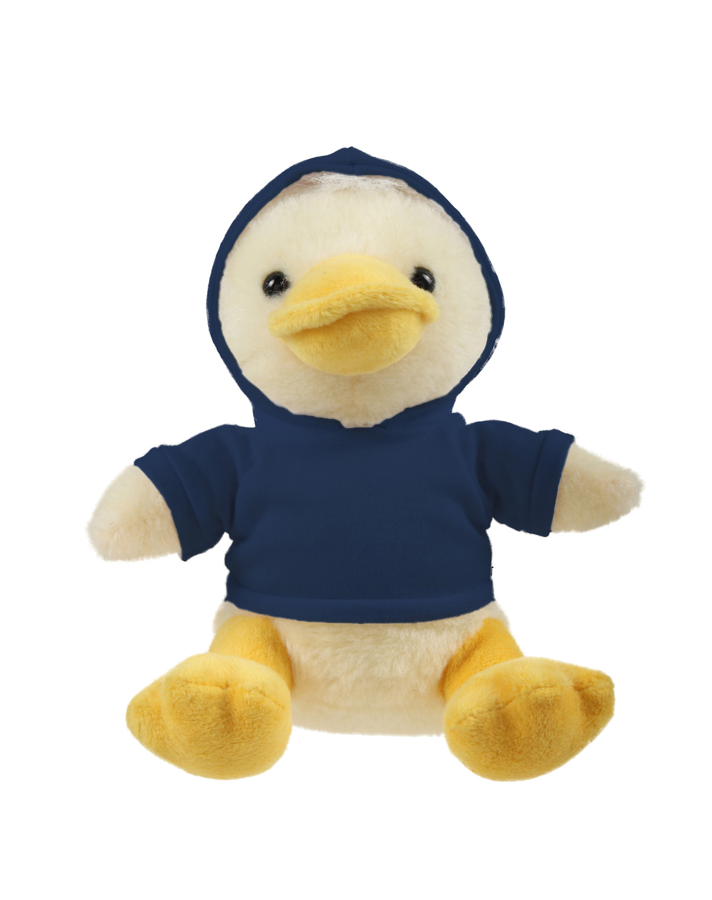 Soft Plush Sitting Duck wearing a Hoodieoodie 15