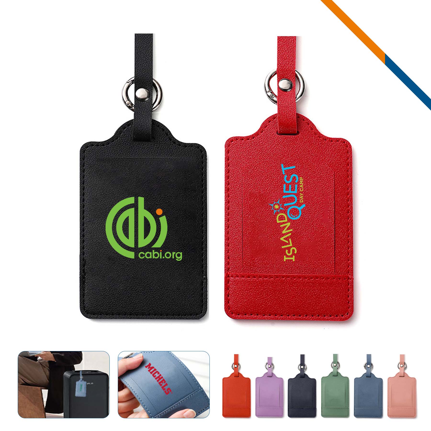 Voytag PU Leather Luggage Tag 2
