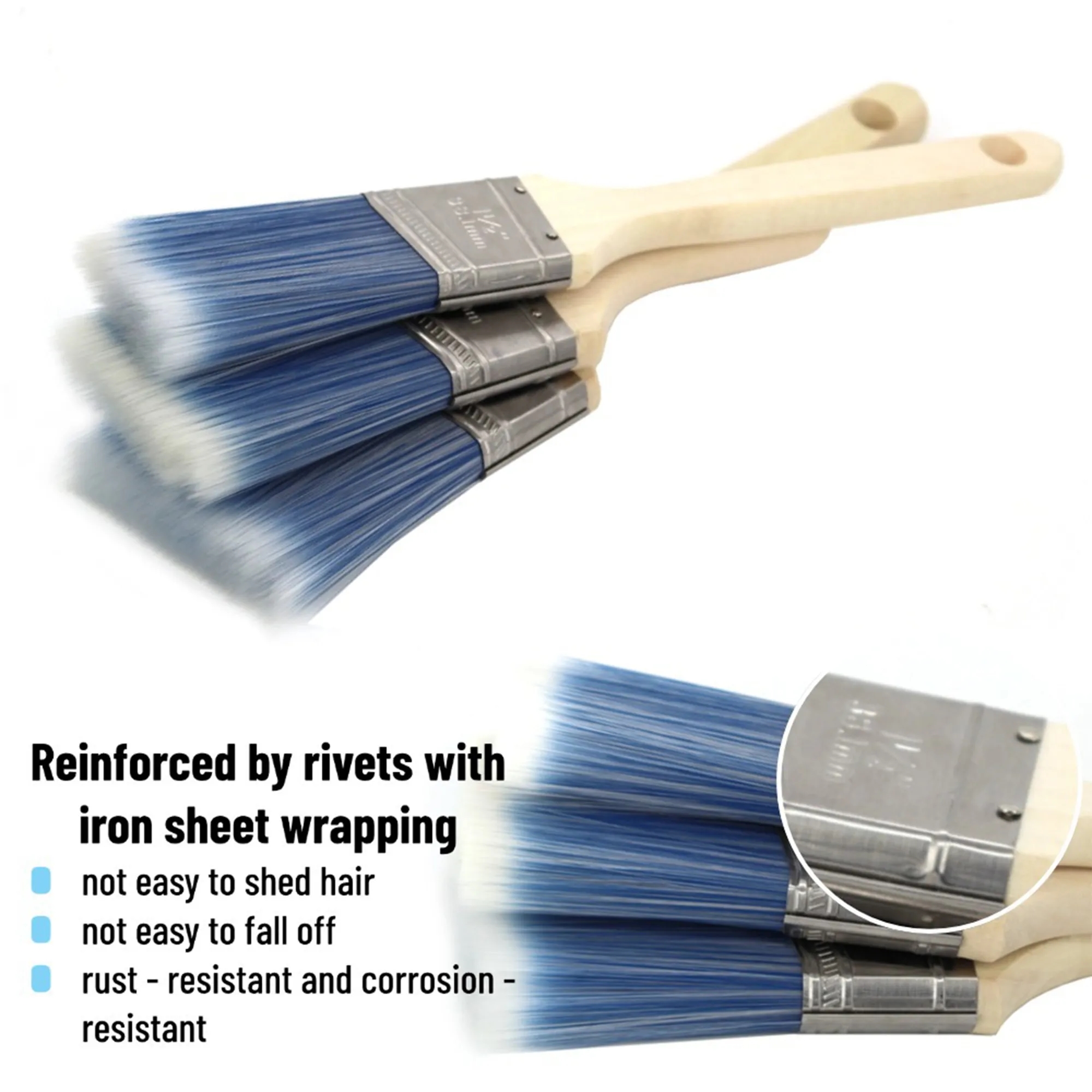 5 Piece Paint Brush Set 10