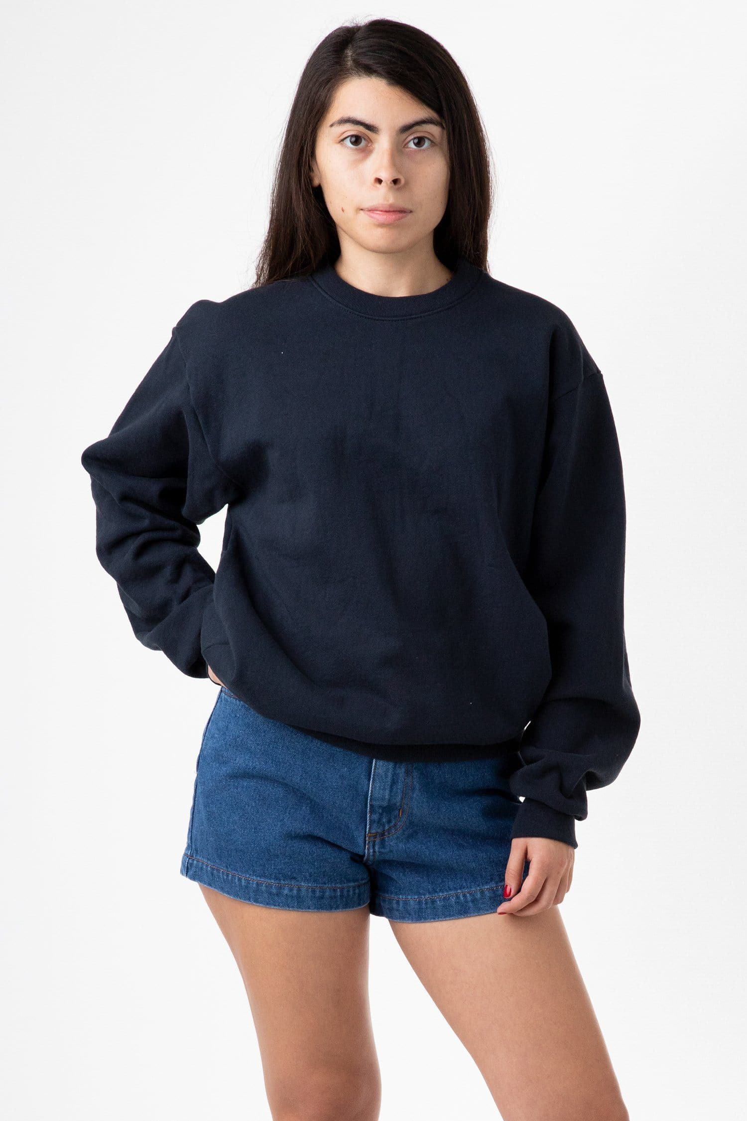 14 OZ HEAVY FLEECE CREWNECK PULLOVER 15