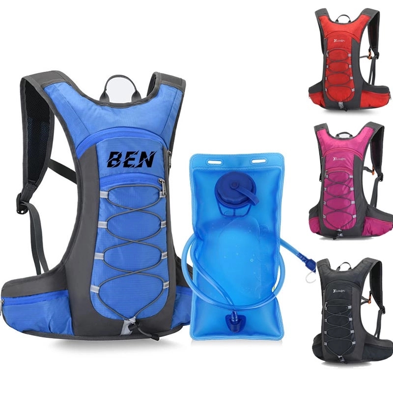 Hydration Backpack With 2L Leakproof Water Bladder 2