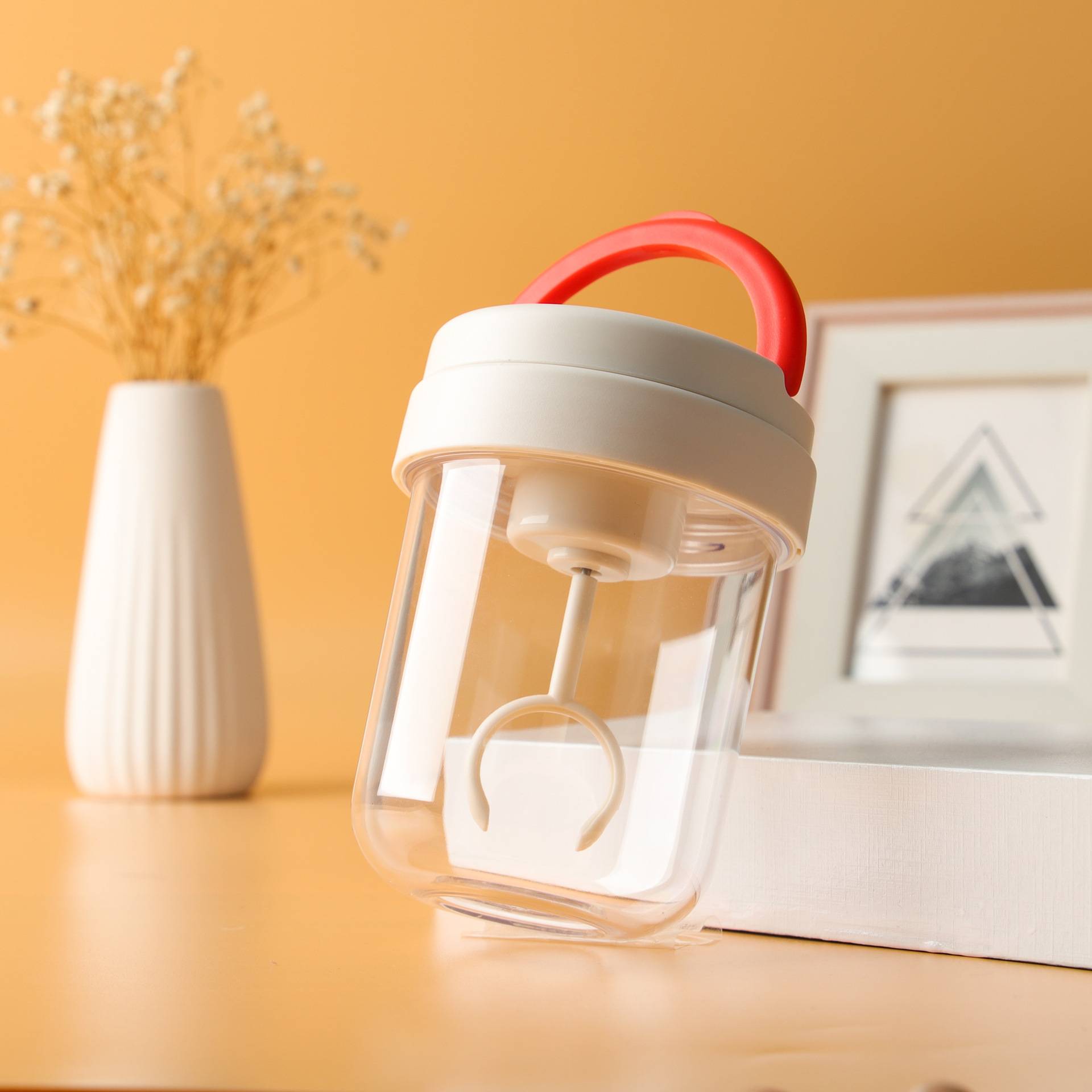 Auto plastic mixing cup shake bottle 3