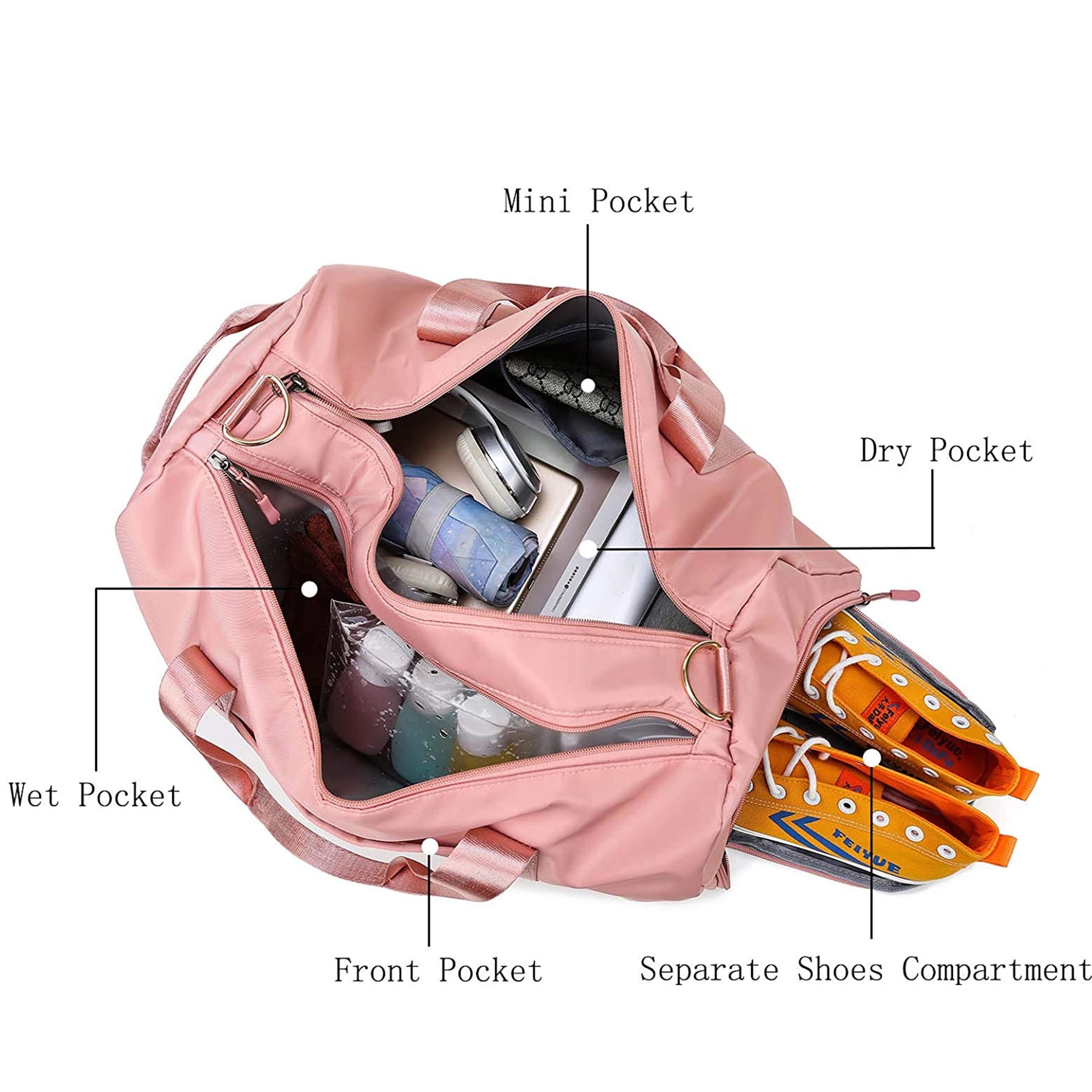 Travel Duffel Bags Gym Training 4