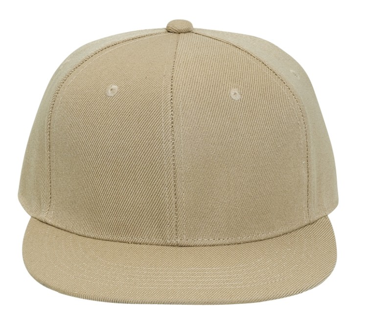 OTTO CAP® OTTO FIT® 6 Panel Pro Profile Flat Visor Baseball Cap 14