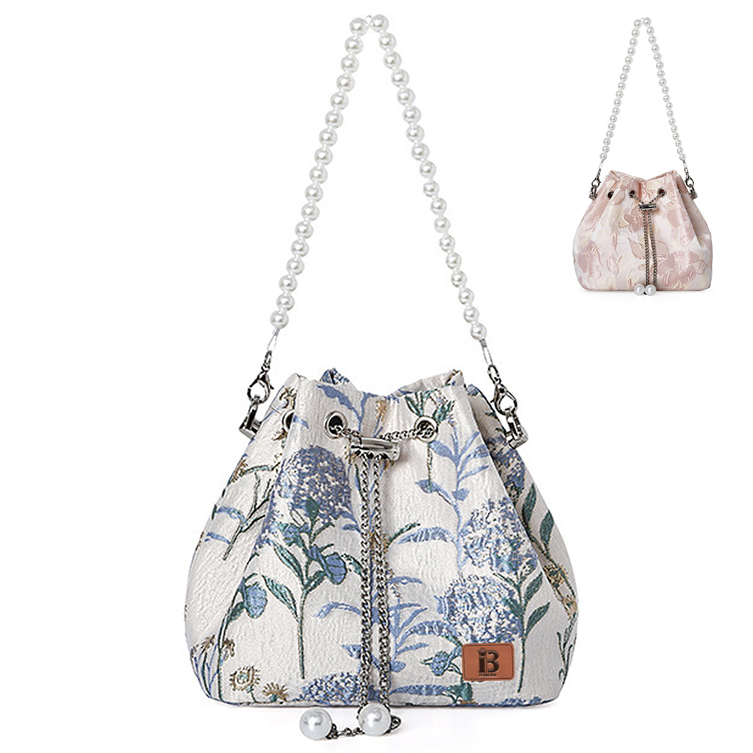 Cotton Drawstring Handbag for Women 3