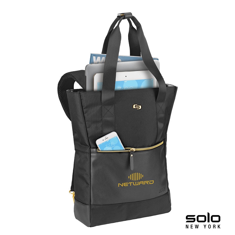 Solo New York Parker Hybrid Backpack Tote 15