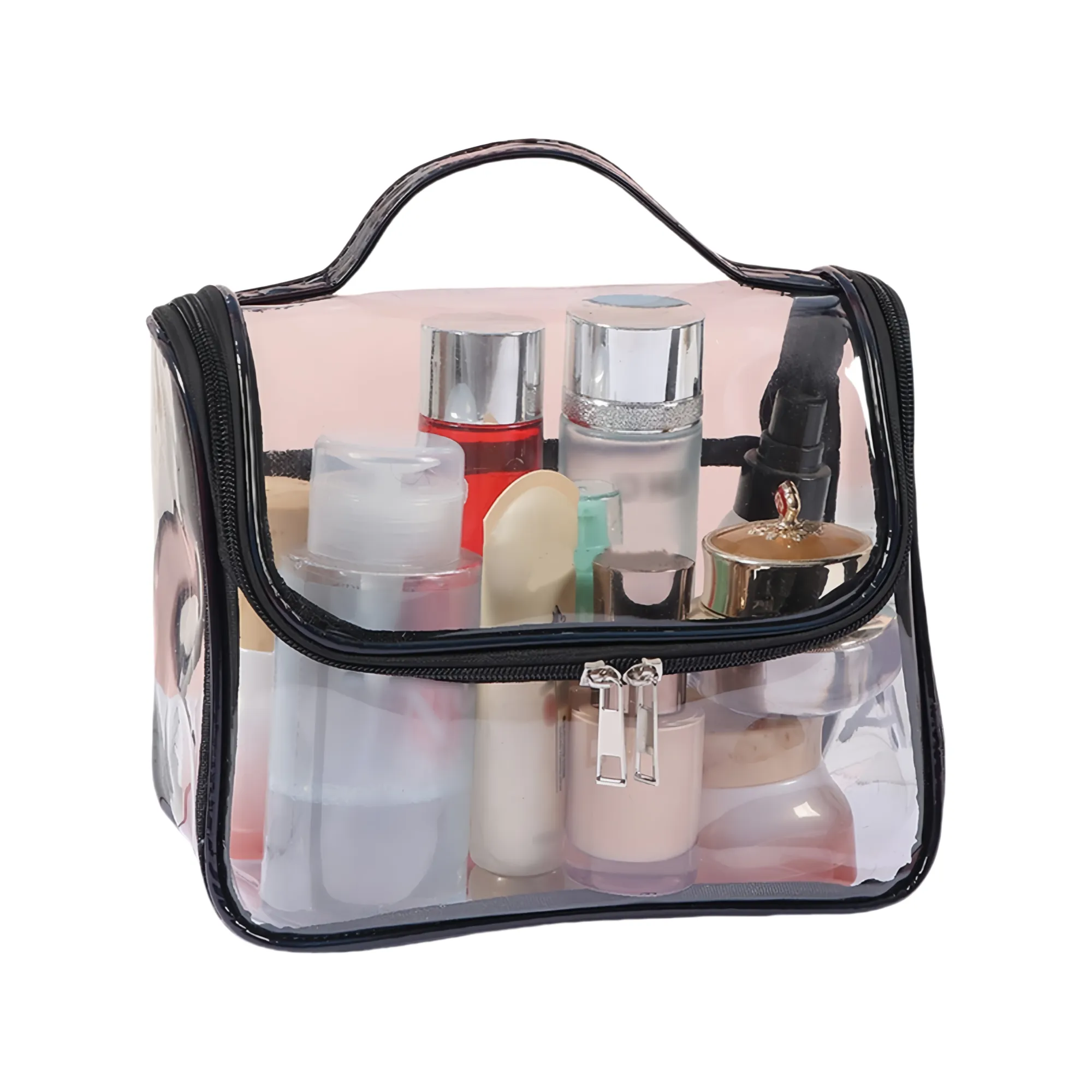 PVC Transparent Portable Cosmetic Bag 4
