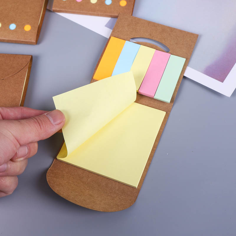 Note Pad with Colorful Message Slips 4
