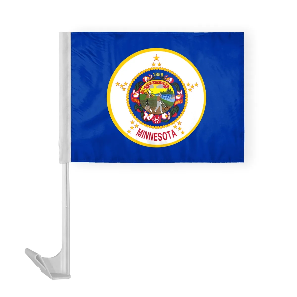12" x 16" USA State Car Flags 10