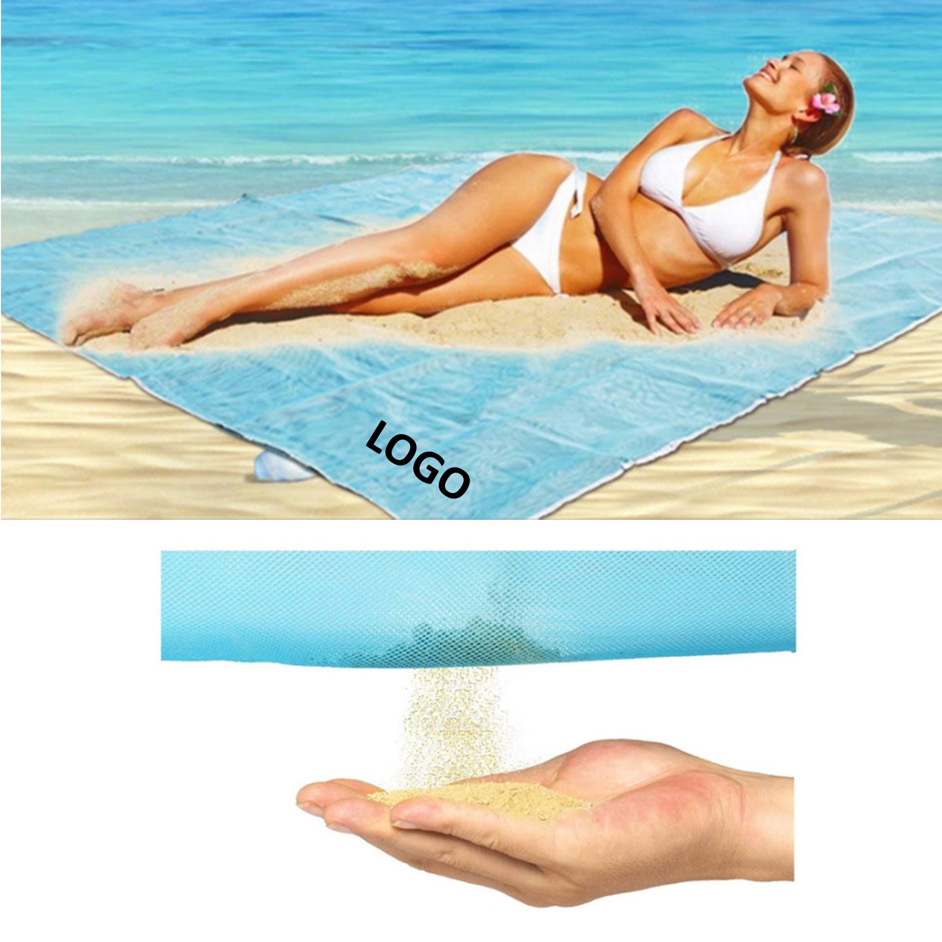 Sand-Free Beach Mat 2