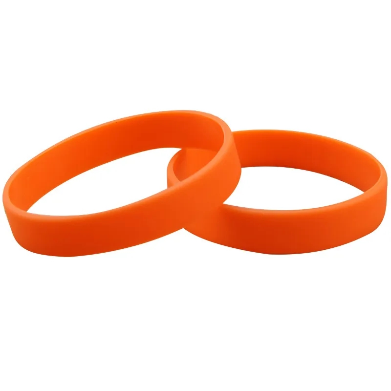 Debossed Custom Silicone Wristbands 7