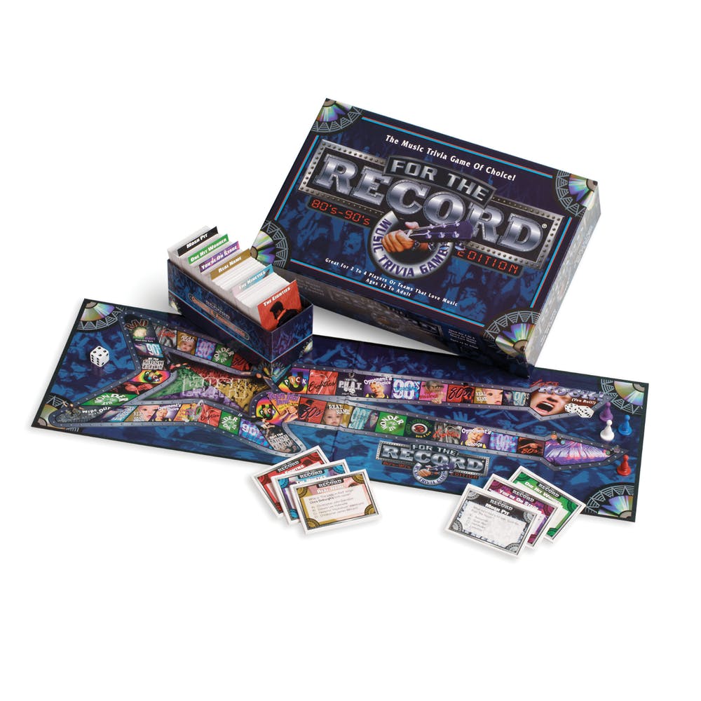 For The Record 80's & 90's - Ages 8+ 2+ Players 1