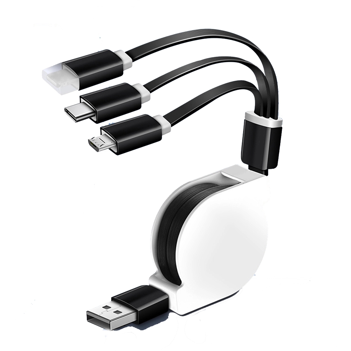 3 In 1 Retractable Charging Cord Cable 2