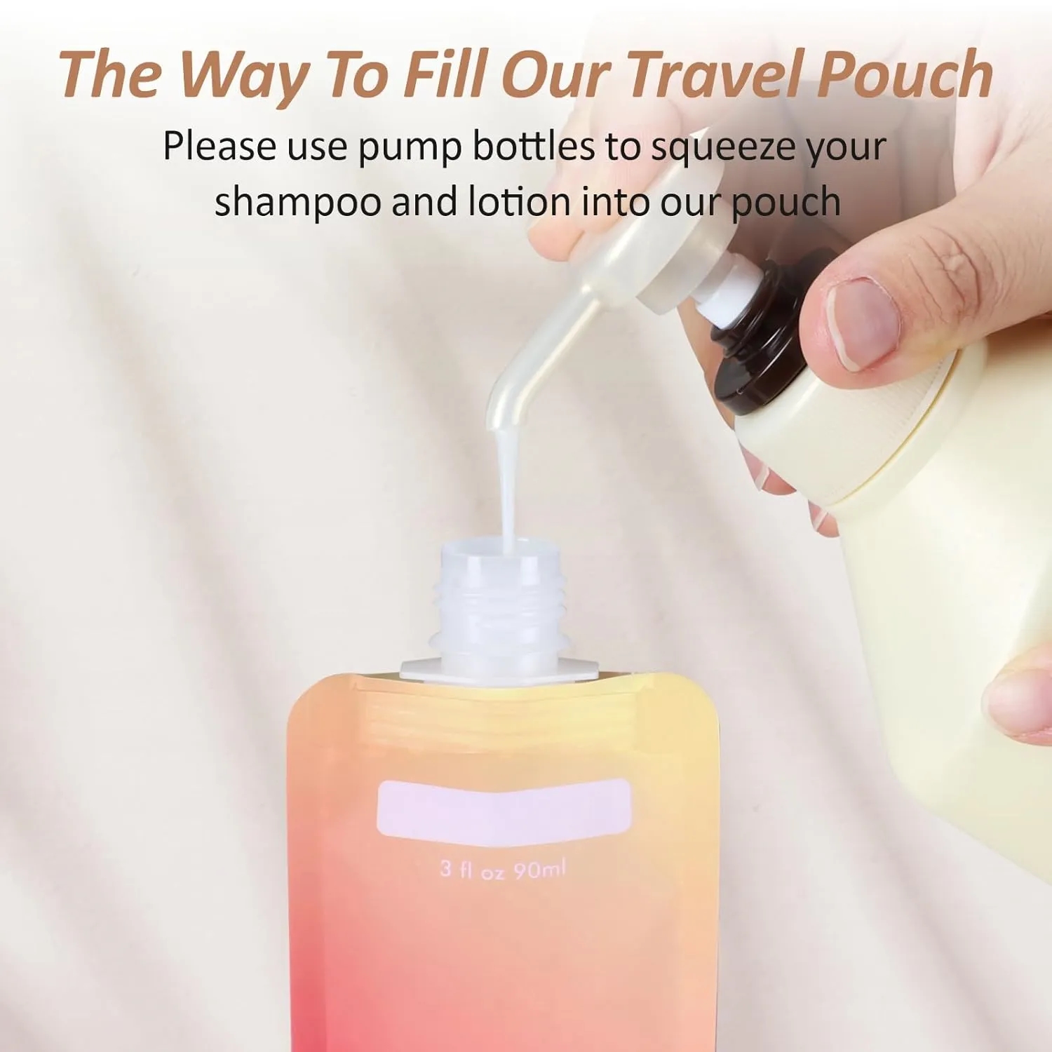 3oz Refillable Squeeze Toiletry Pouch 5
