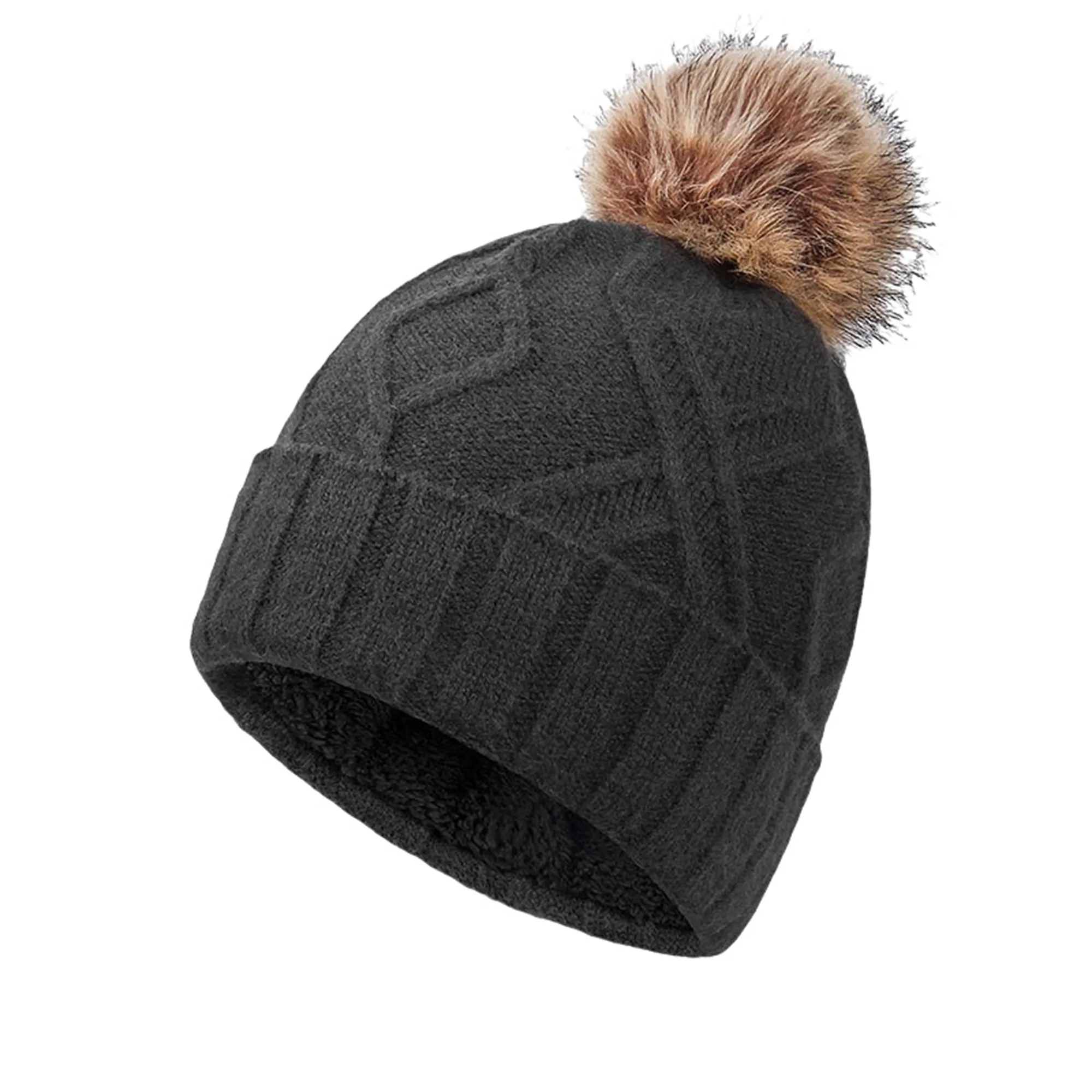 Autumn Winter Knit Hat Trendy 3