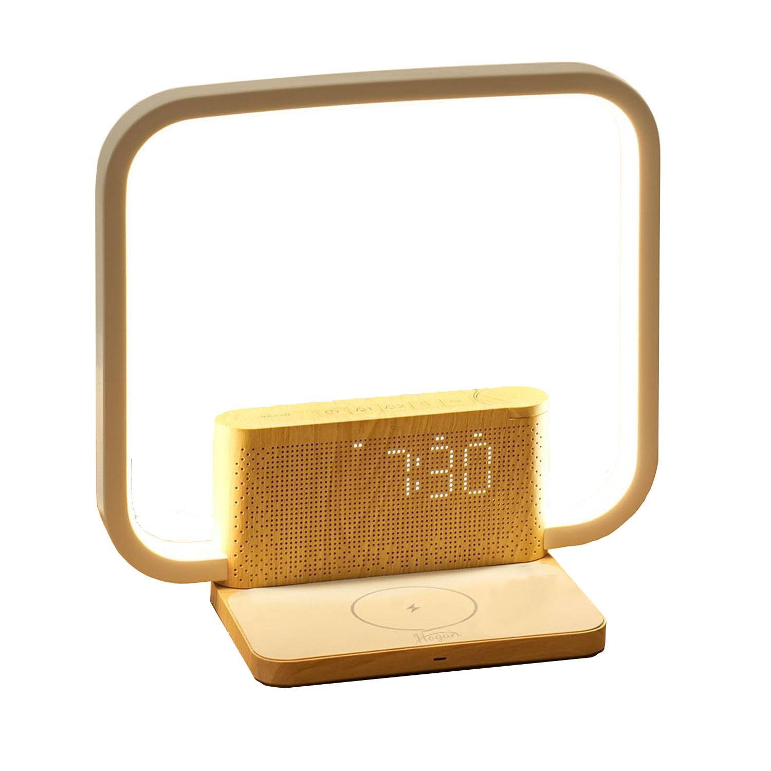 Touch Lamp with Alarm Clock Wireless Charging 10