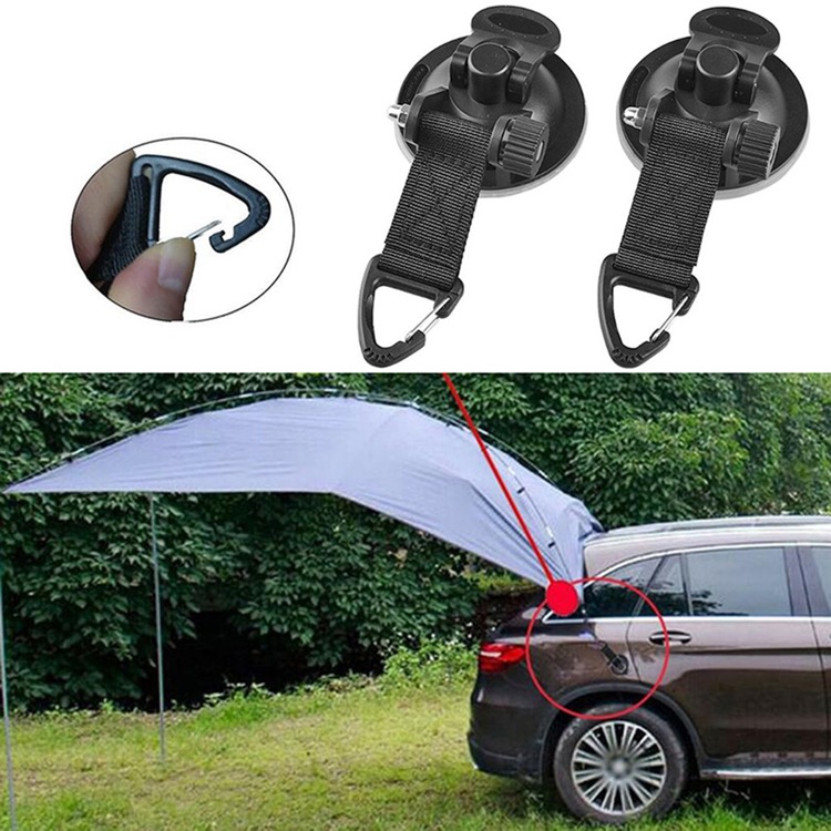 Camping suction cup wall hanging tent canopy hook 2