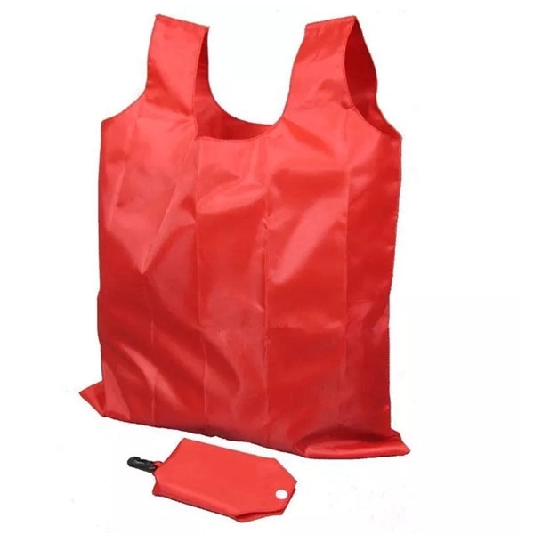 Foldable Polyester Vest Shopping Bag 2