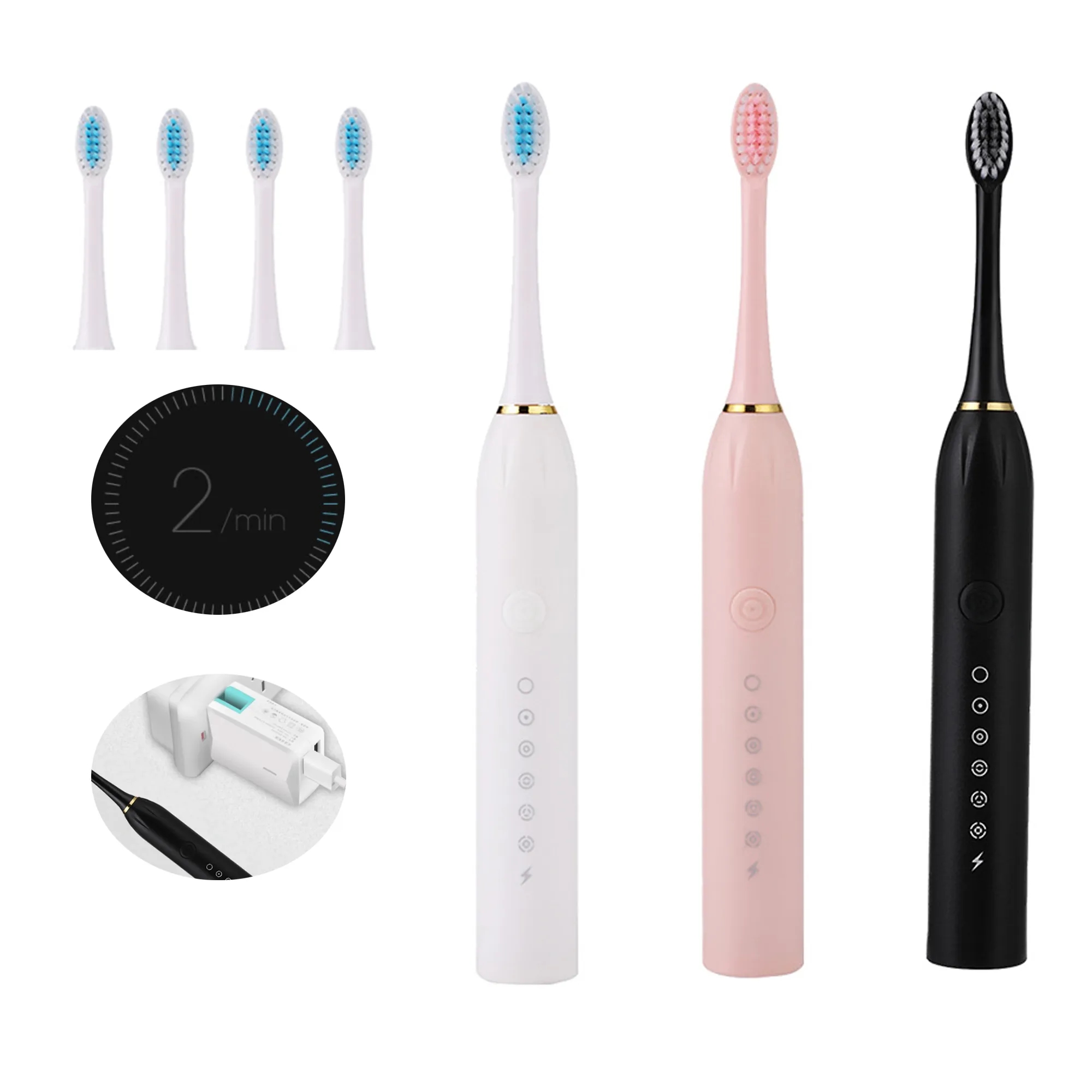 6 Modes Smart Soft Electric Toothbrush 1