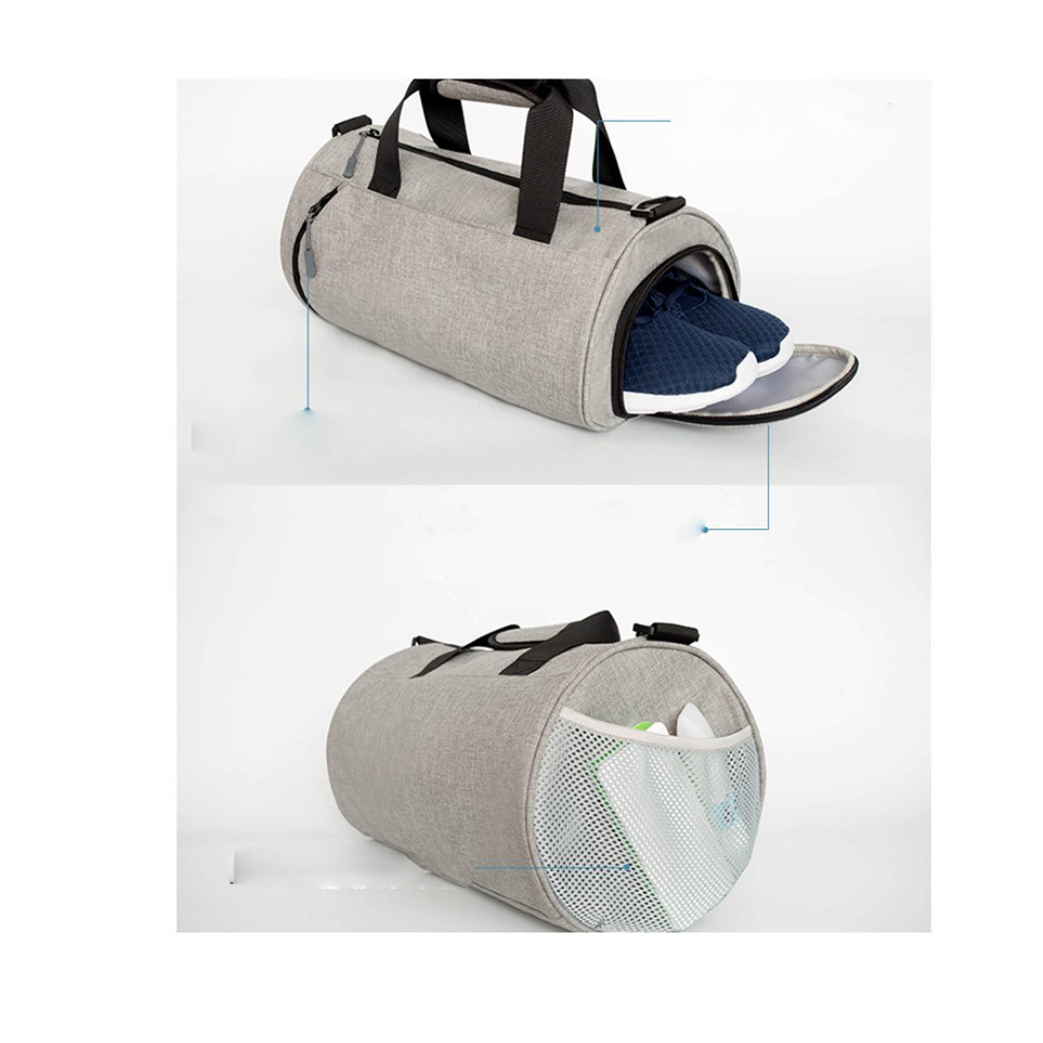 Sports And Fitness Polyester Duffel Bag 4