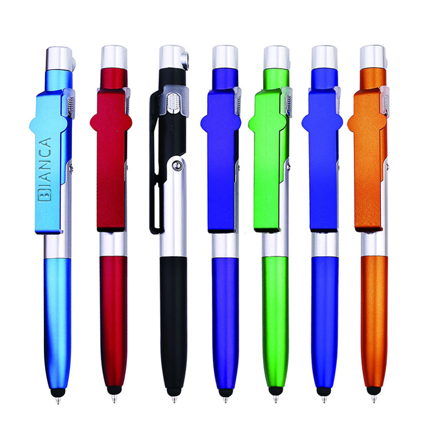 LED Phone Holder Touch Screen Capacitive Ballpoint Pens 1