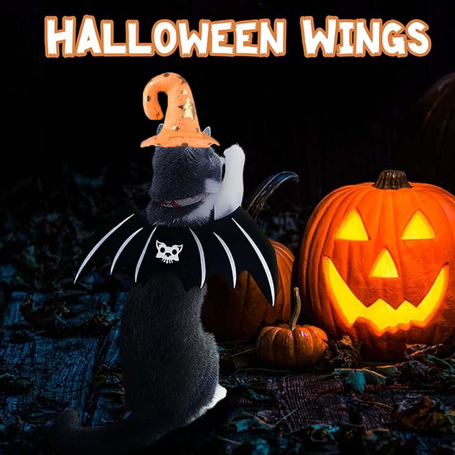 Halloween Hat/Scarf Decoration For Pet 4