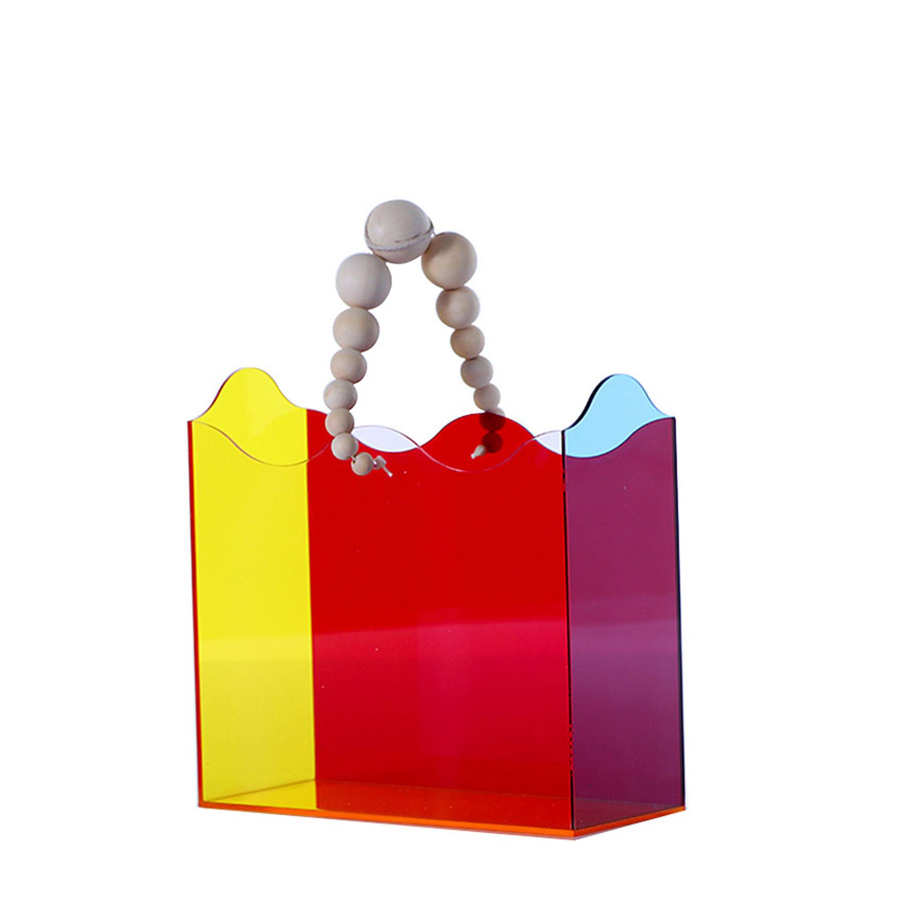 Colorful Acrylic Hand Held Gift Box 5