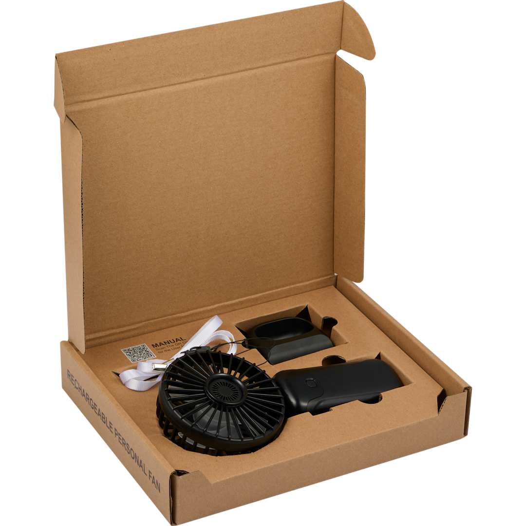 Rechargeable 100% RABS Personal LED Fan 11