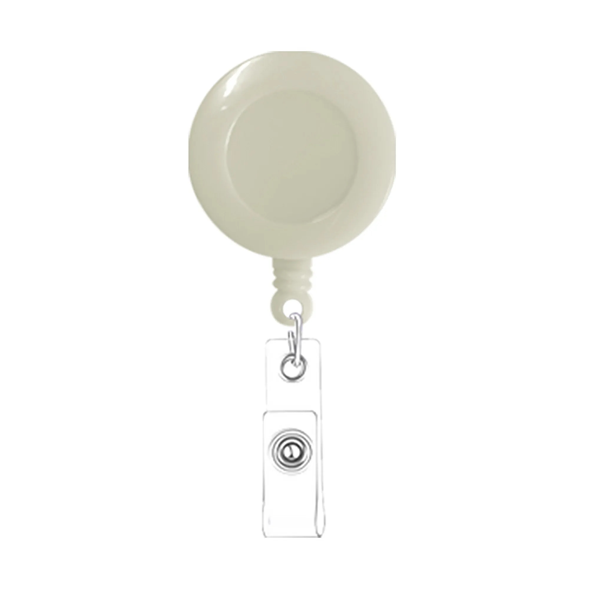 ABS Plastic Retractable Badge Holder with Clip 19