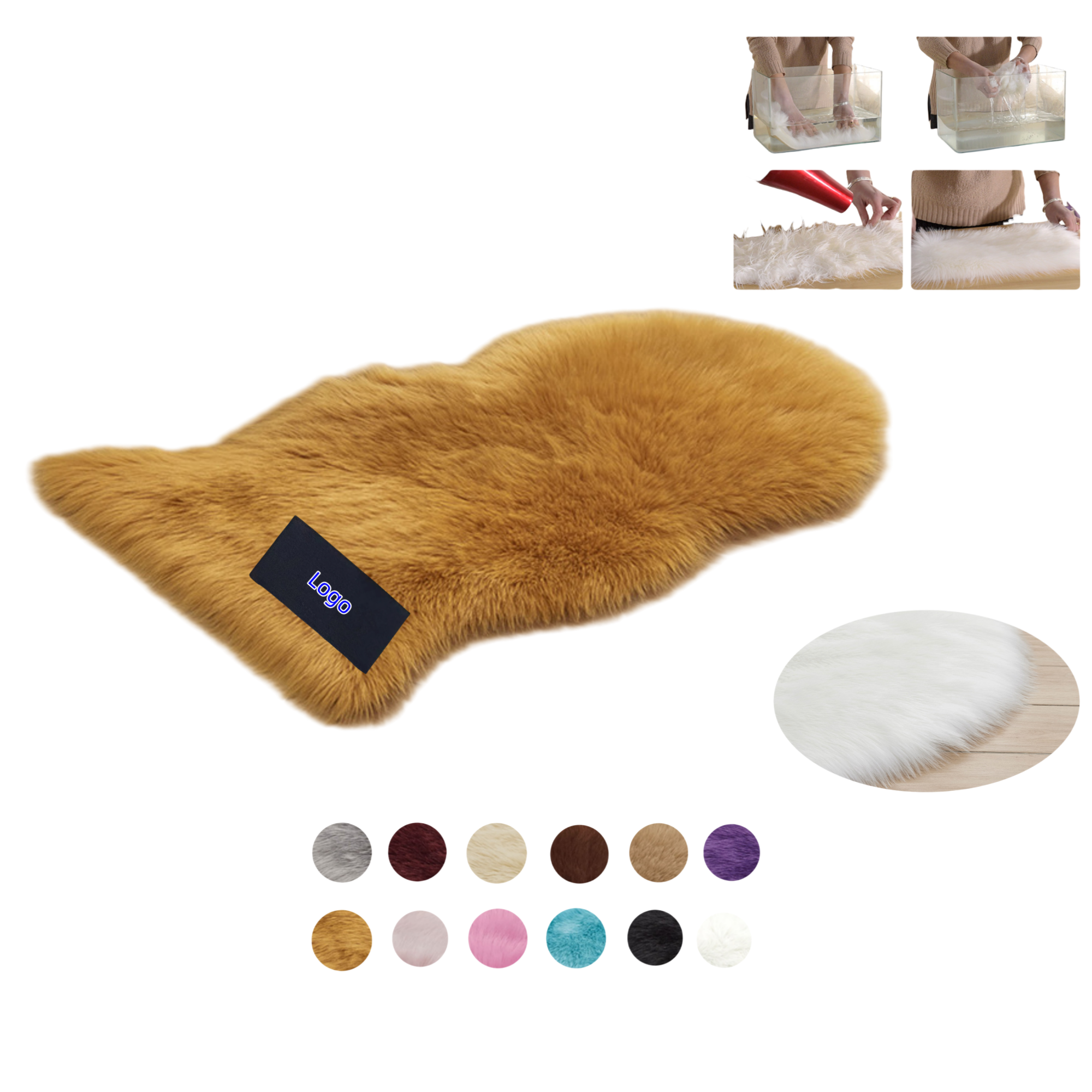 Long Pile Plush Carpet 2