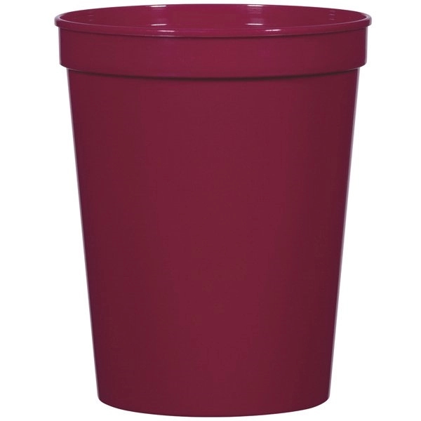 12 Oz Reusable Plastic Stadium Cups 8