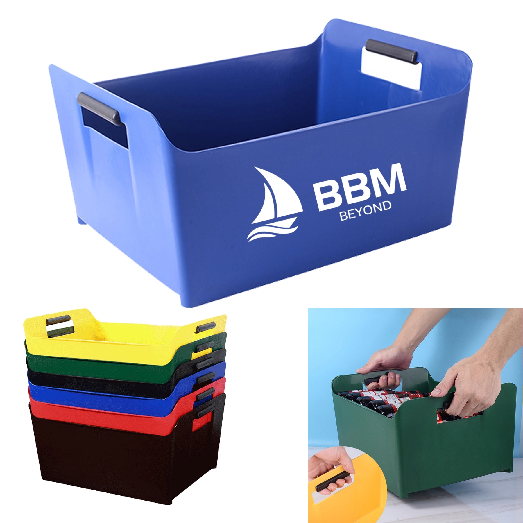 Rectangular Outdoor Plastic Ice Bucket 2