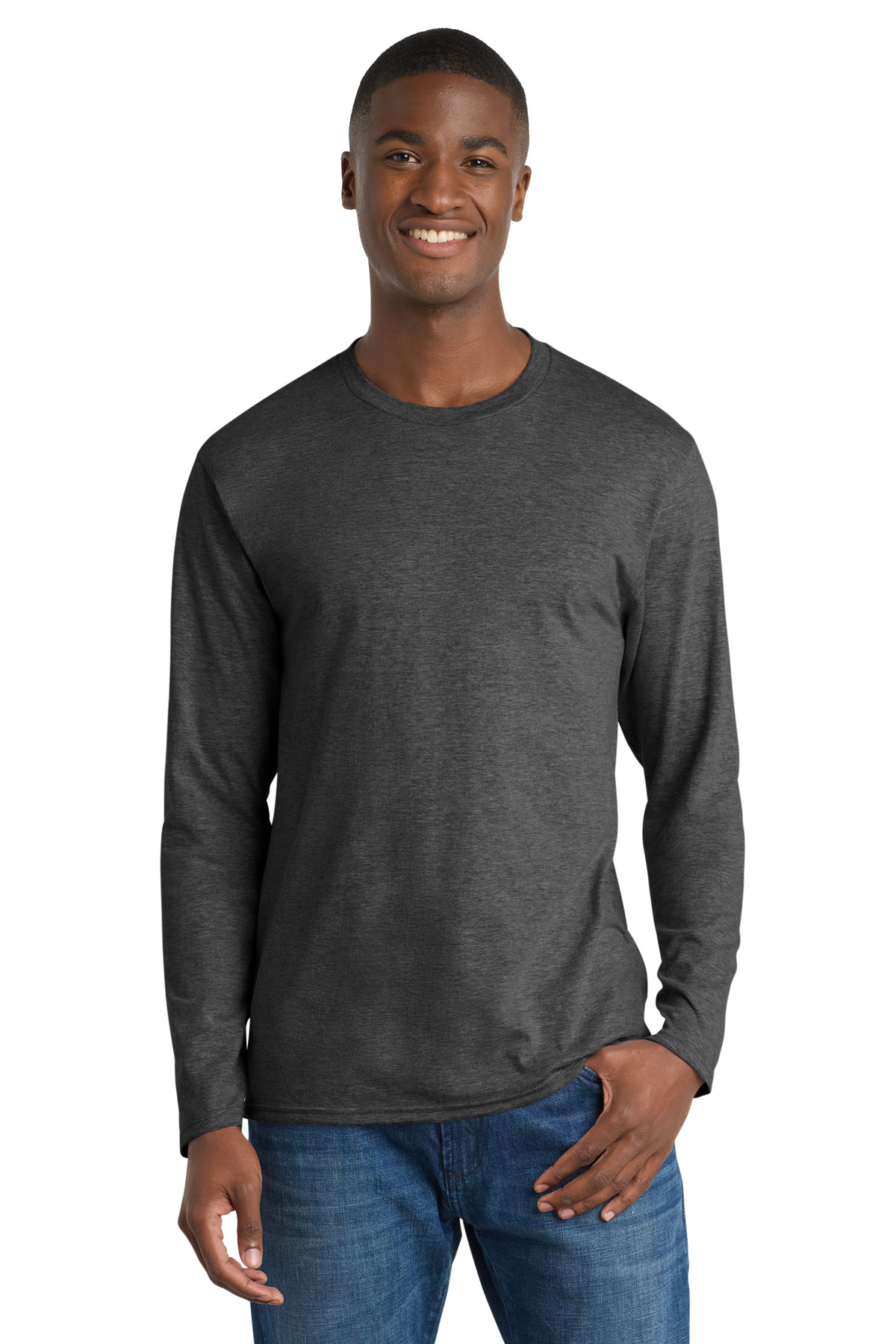 Port & Co Long Sleeve Fan Favorite Tee. PC450LS 90
