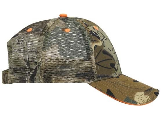 OTTO CAP® Camouflage 6 Panel Low Profile Mesh Back Trucker Hat 14