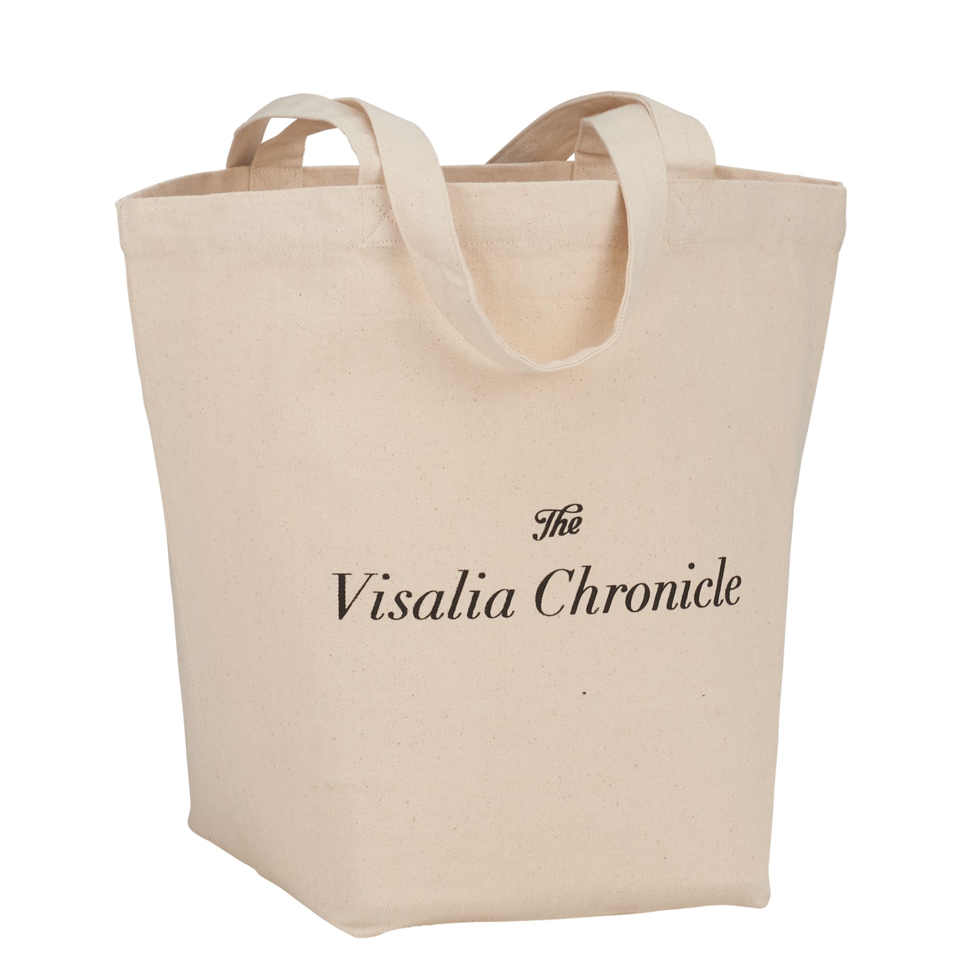 Herringbone 7oz Cotton Canvas Grocery Tote 1