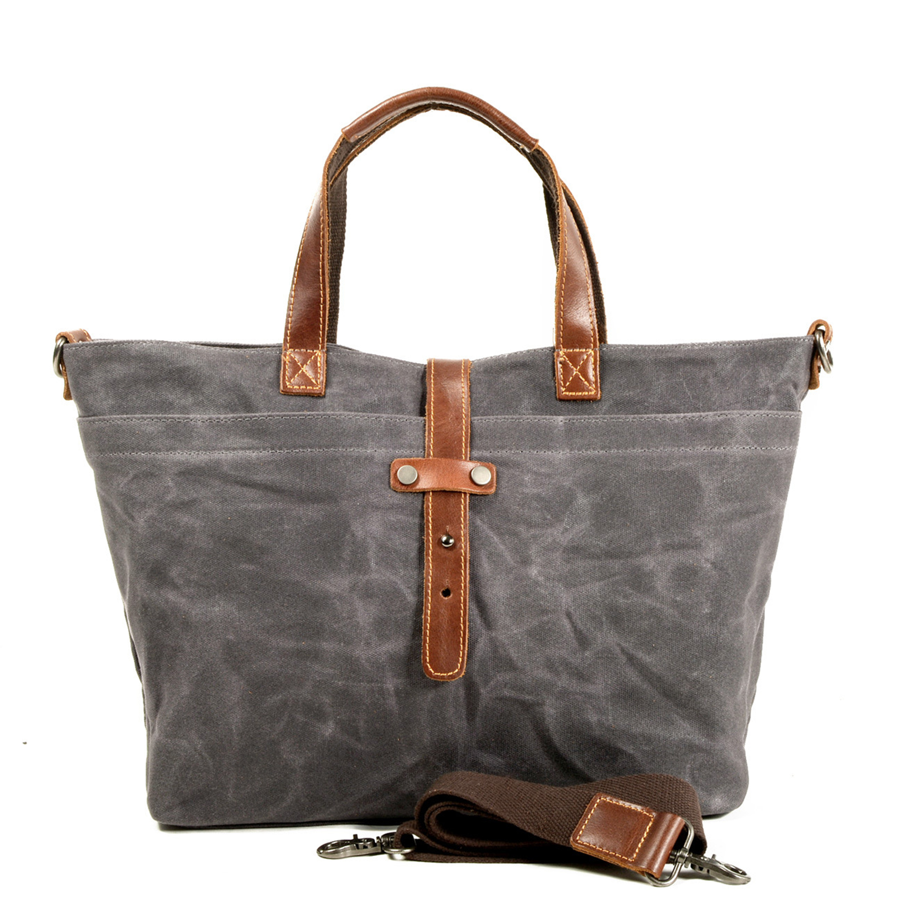 Wax Canvas Tote Bag for Women 2