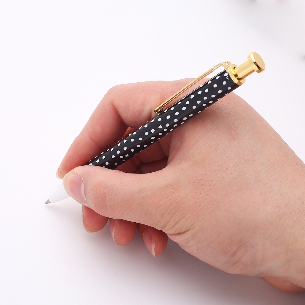 Retractable Metal Ballpoint Pen 2
