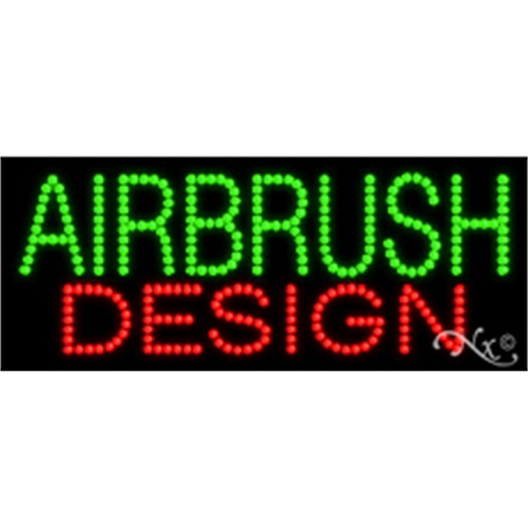 Airbrush Design LED Sign 2